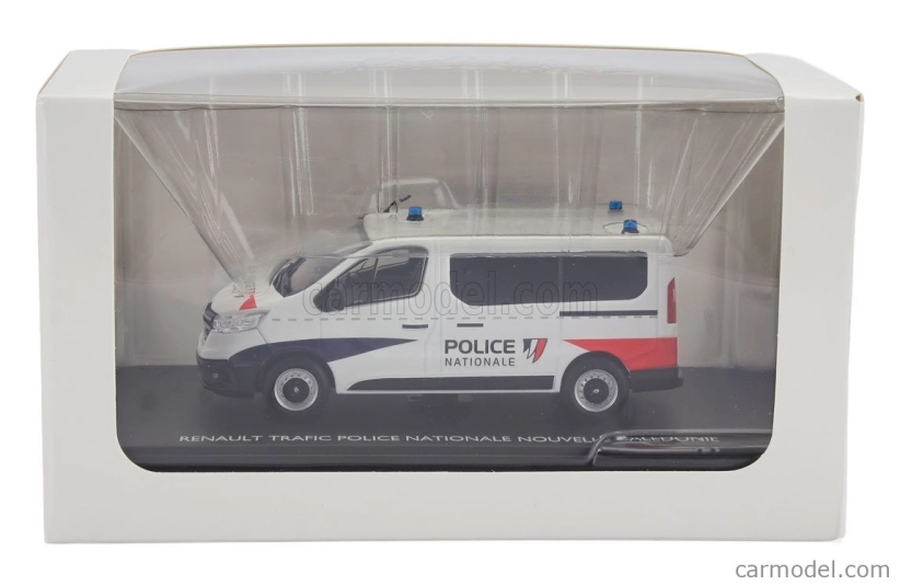 Eligor Renault Trafic Minibus Police Nationale Nouvelle Caledonie 2024 1:43 Biela