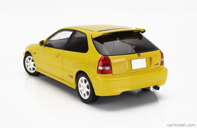 Motorhelix Honda Civic Ek9 Type R With Engine And Accessories 1999 1:18 Žlutá Barva Slunečního Světla