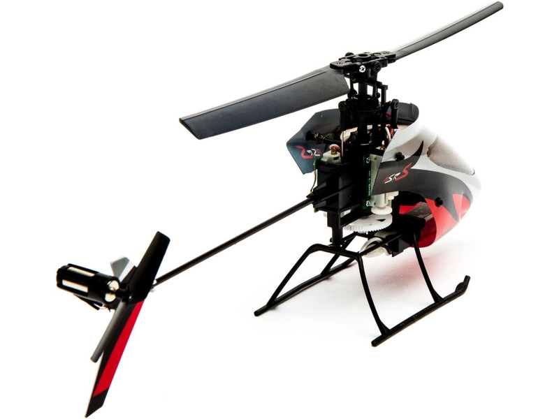 RC vrtuľník Blade mSR SAFE, mód 1, strieborná