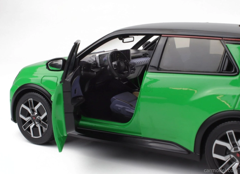 Norev Renault R5 E-tech 2024 1:18 Pop Zelená Černá