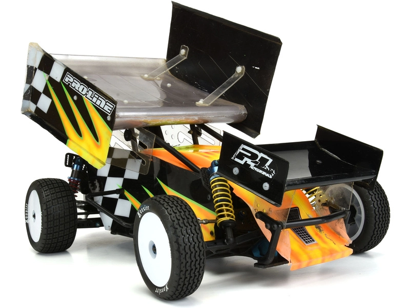 Pro-Line 2,2" Hoosier Super Chain Link M4 Dirt Oval 2WD predné (2)