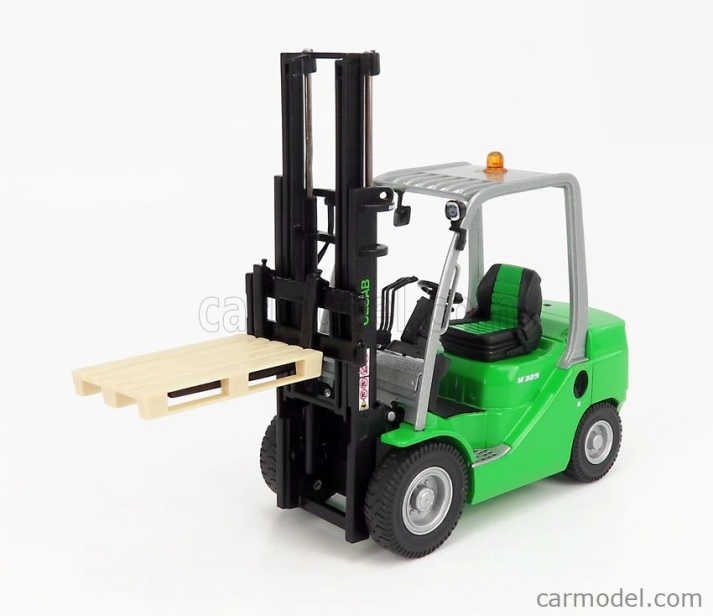 Ros-model Cesab M325 Carrello Elevatore Verticale - Vertical Order Picker 4 Wheels 1:23 Zelená Černá