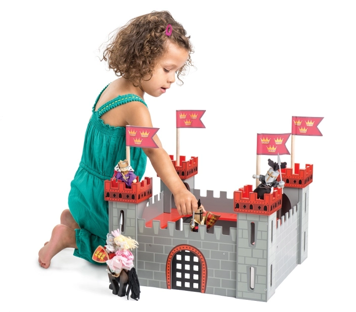 Le Toy Van Môj prvý hrad červený