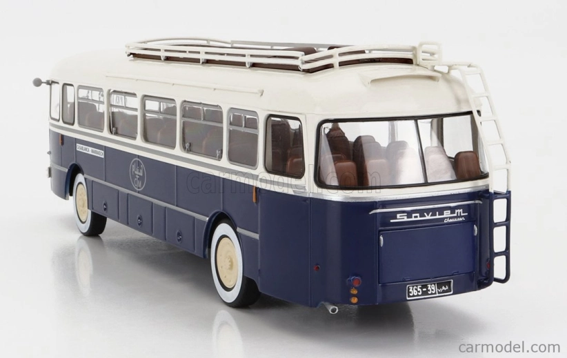 Edicola Saviem Chausson Sc1 Autobus Casablanca - Marrakech 1960 1:43 Modrý Krém