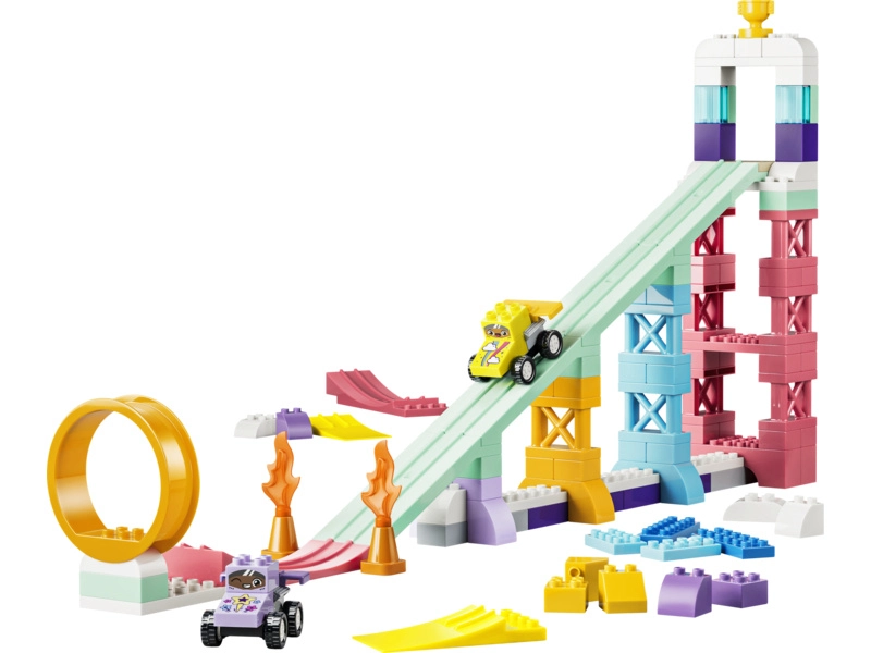 LEGO DUPLO - Kreativní rampy s autíčky 3 v 1