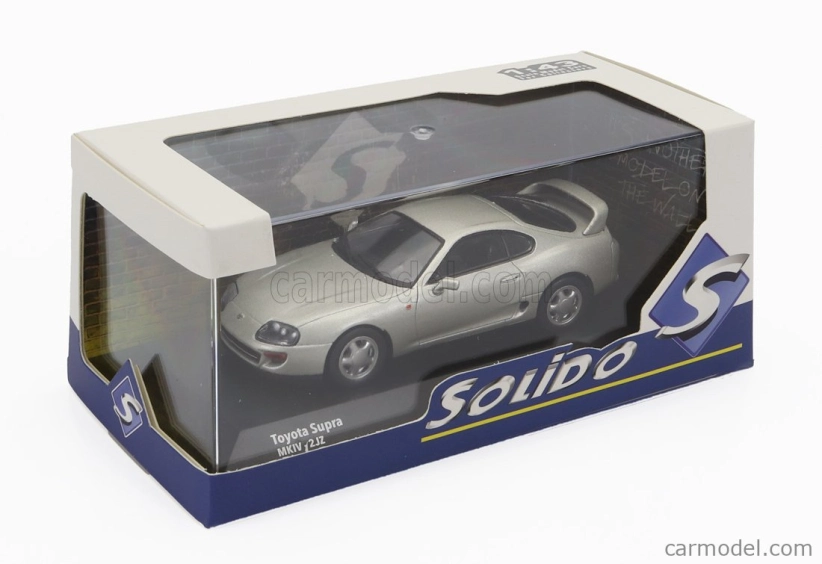 Solido Toyota Supra Mkiv 2jz Coupe 2001 1:43 Silver