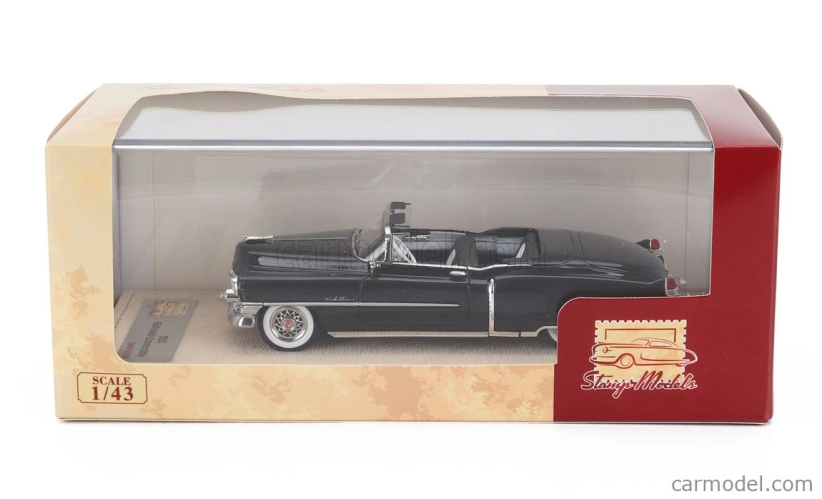 Stamp-models Cadillac Eldorado Cabriolet Open 1953 1:43 Black