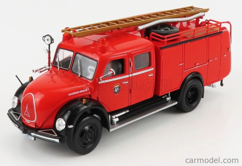 Edicola Magirus Deutz Tlf-16 Mercur 125a Německý požární vůz 1961 1:43, červená