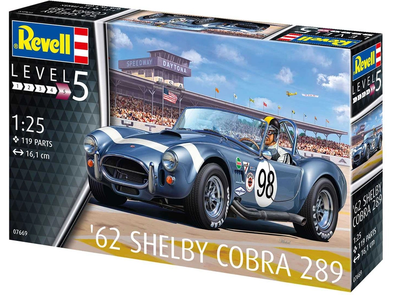 Revell Shelby Cobra 289 1962 (1:25)