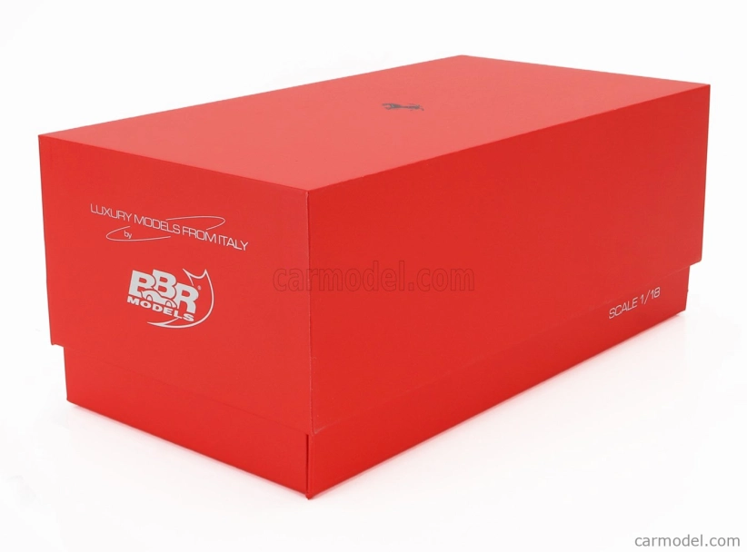 Bbr-models Ferrari 812 Competizione A Spider N 112 2022 - Con Vetrina - S vitrínou 1:18 French Racing Blu - Modro-žltá