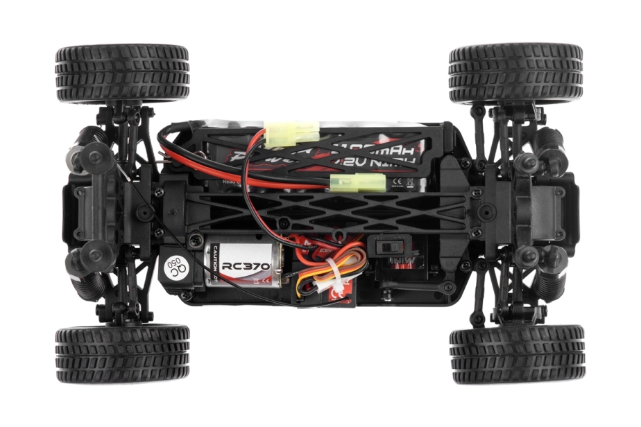 HiMOTO 1:18 Rally TRICER 2,4 GHz RTR set, červená