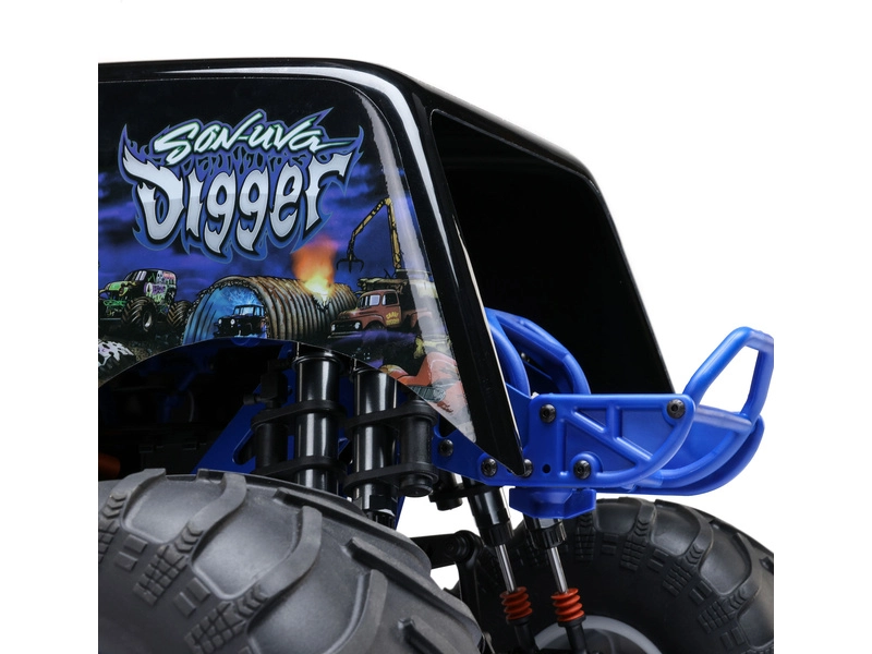 RC auto Losi LMT Monster Truck 2.0 1:8 4WD RTR Grave Digger