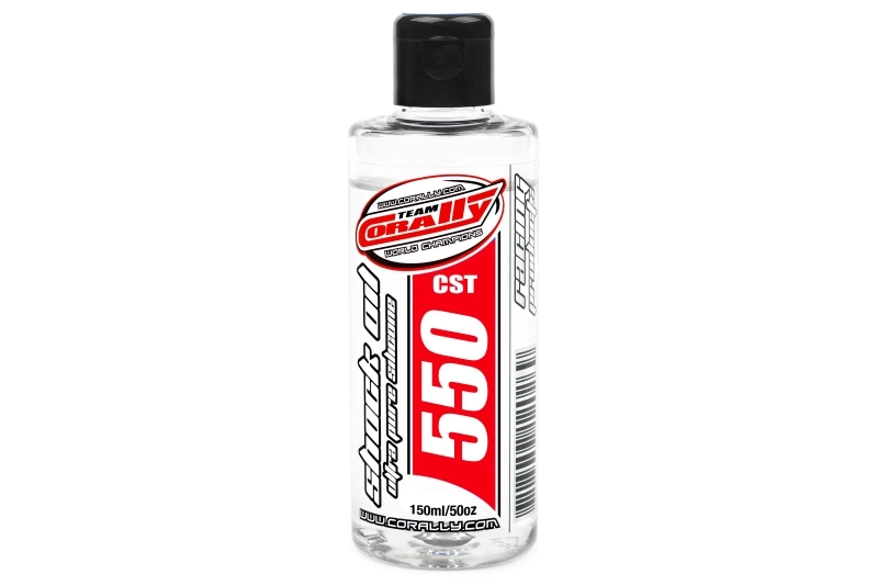 TEAM CORALLY - silikonový olej do tlumičů 550 CPS (150ml)