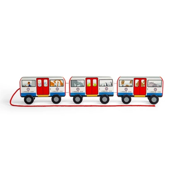 Bigjigs Toys Hračka na ťahanie Londýnske metro