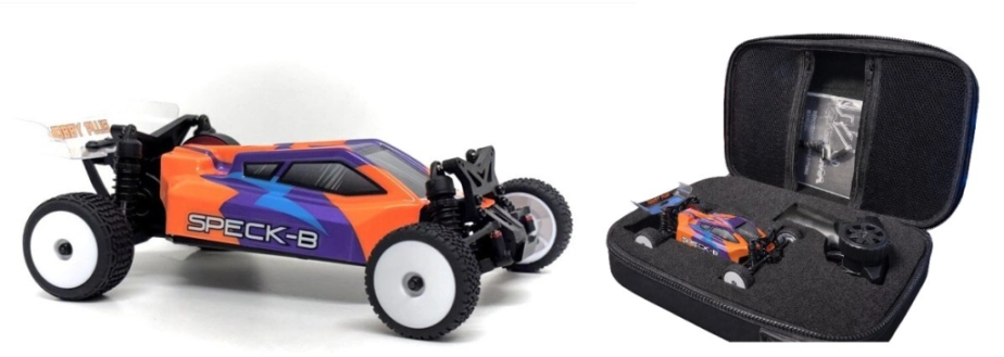 Hobby Plus Speck-B Buggy 2WD 1:24 RTR oranžová + přepravní brašna