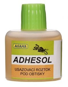 Adhesol - Roztok na fixáciu obtlačkov Agama 25ml