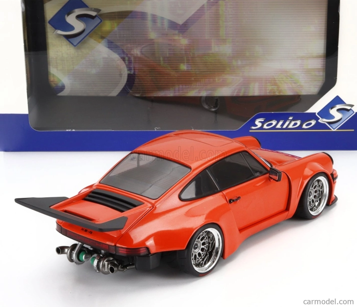 Solido Porsche 911 930 3.0l Ks-r Coupe 1974 - 2022 1:18 Orange
