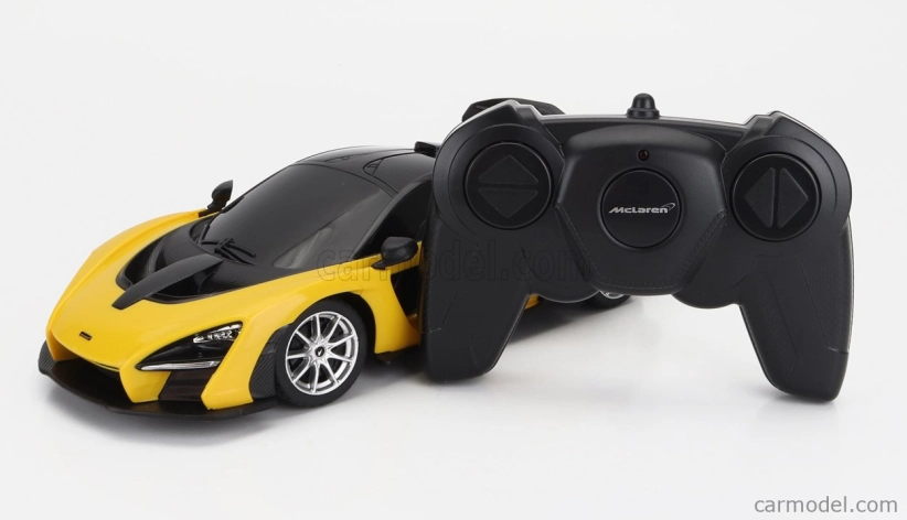 Mondomotors Mclaren Senna 2018 1:24 Žlutá Černá