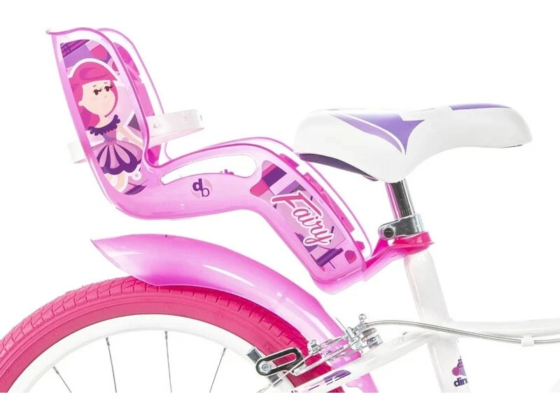 DINO Bikes - Dětské kolo 16" Fairy bílé