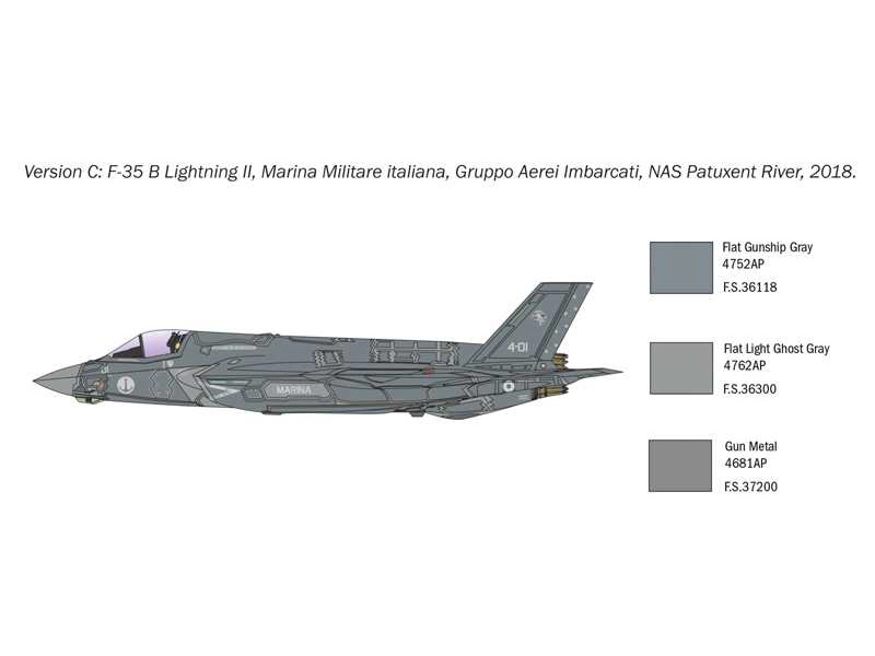 Italeri Locheed F-35 B Lightning II STOVL (1:72)