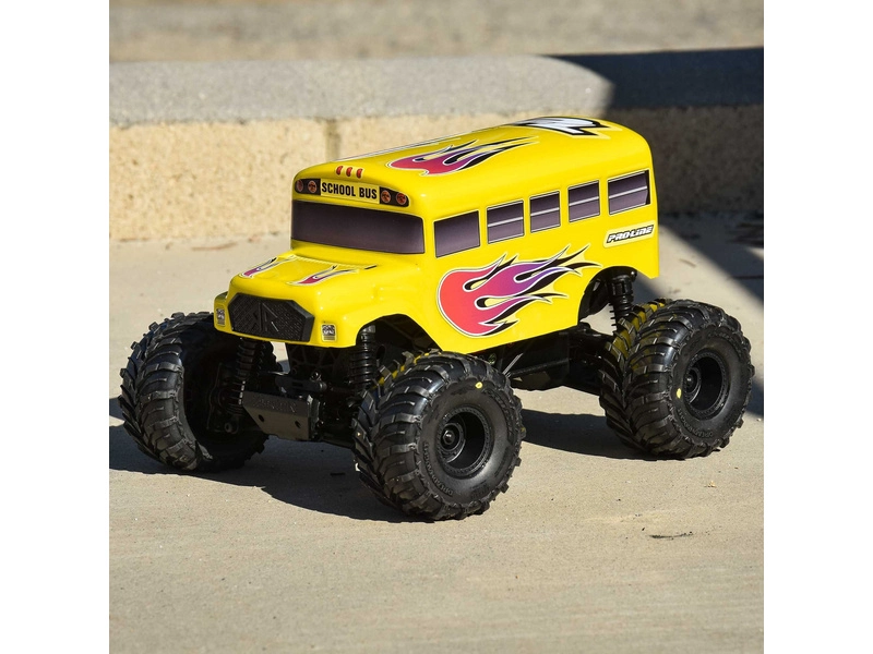 Pro-Line karoséria 1:16 školský autobus, žltý: Arrma Gorgon
