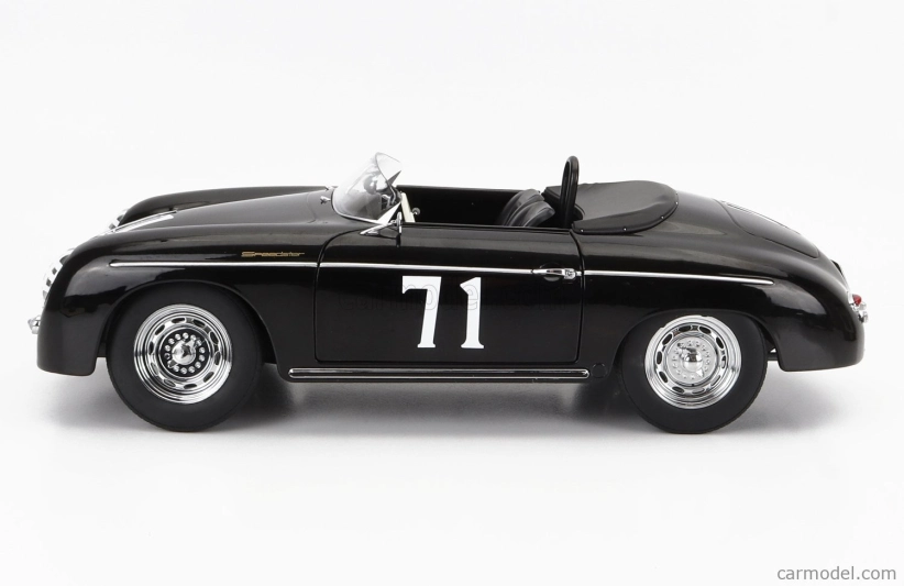 Porsche 356 Speedster N 71 1955 v mierke 1:12 čierna
