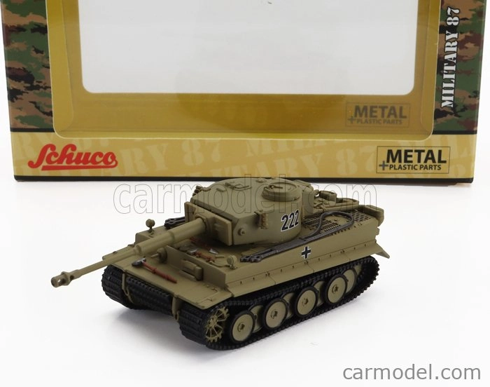 Schuco Tank Panzerkampfwagen Vi Tiger Ii Military 1943 1:87 Vojenský Písek