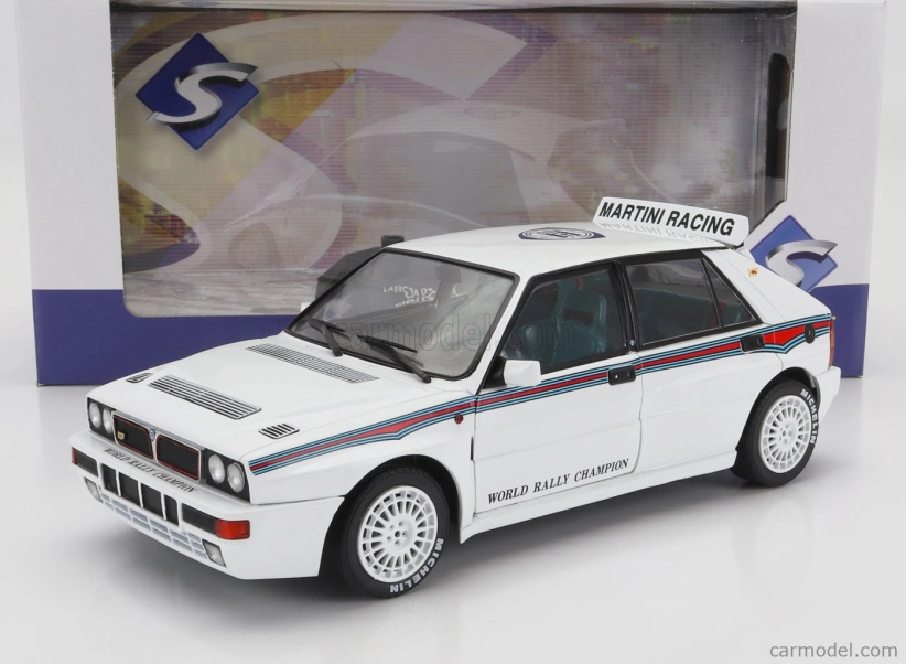 Solido Lancia Delta Hf Integrale Evo 1 Martini 6 1992 1:18 Bílá