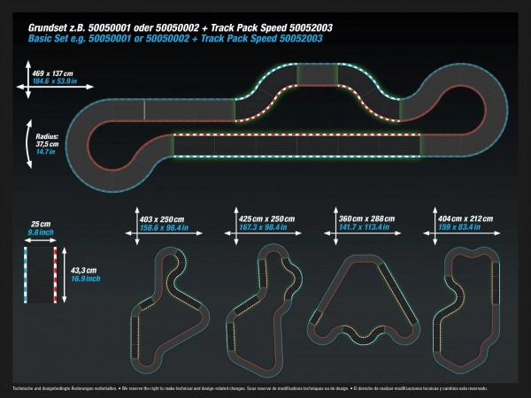 Track Pack 1 - Carrera Hybrid Extension 52001