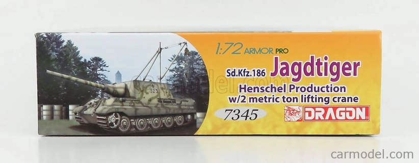 Dragon armor Tank Sd.kfz.186 Jagdtiger Military 1:72 /