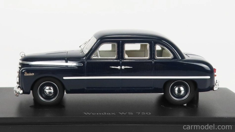Autocult Wendax Ws 750 Germany 1950 1:43 Tmavě Modrá