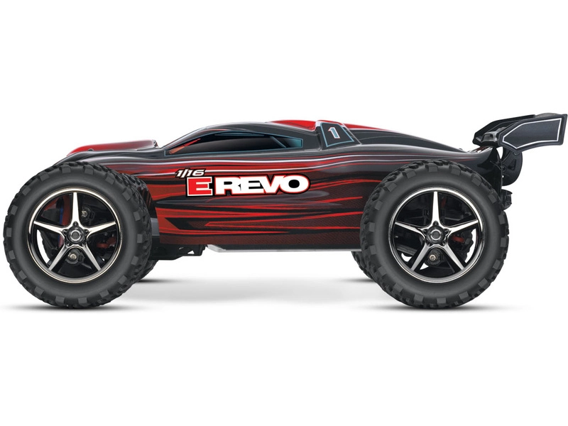 RC auto Traxxas E-Revo 1:16 RTR, oranžová