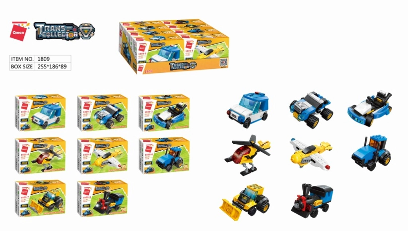 Qman City Tow Truck 1809 8v1 kit