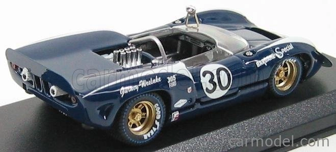 Najlepší model Lola T70 Spider N 30 Bridgehampton 1966 D.gurney 1:43 Blue White