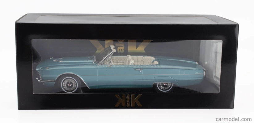 Kk-scale Ford usa Thunderbird Cabriolet Open 1966 1:18 Light Blue