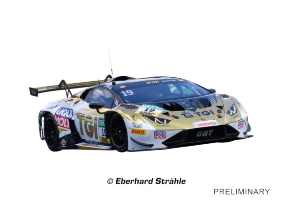 Auto Carrera D124 - 24019 Lamborghini Huracán GT3