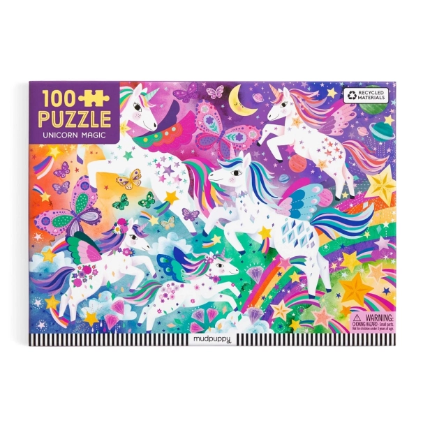 Mudpuppy Puzzle Magické jednorožce 100 dielikov