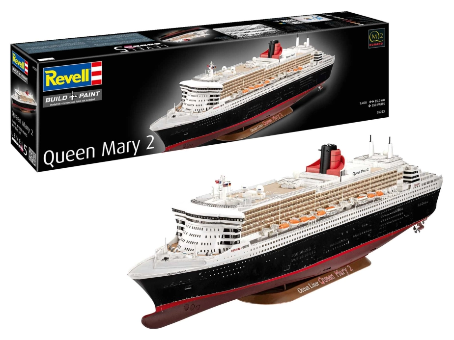 Plastic ModelKit loď 05223 - Queen Mary 2 (1:400)