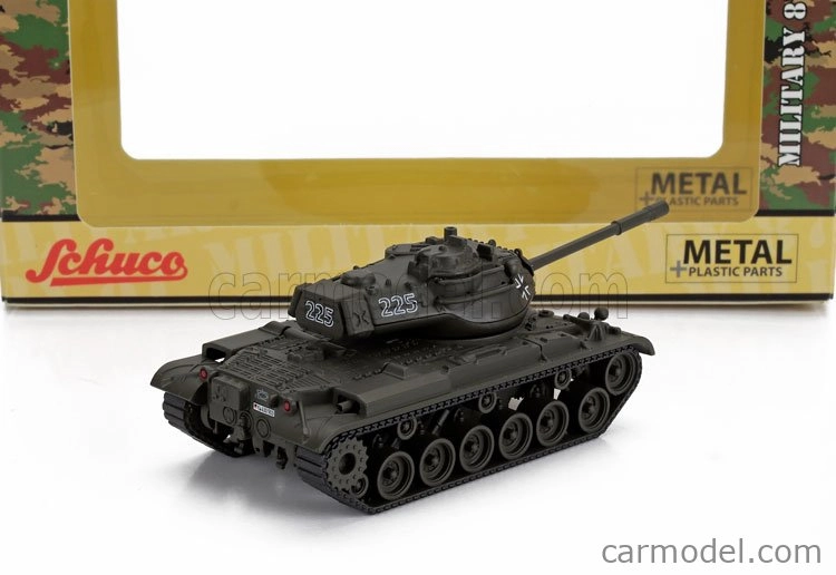 Schuco Tank M47 Tank German Army 1945 1:87 Vojenská Zelená
