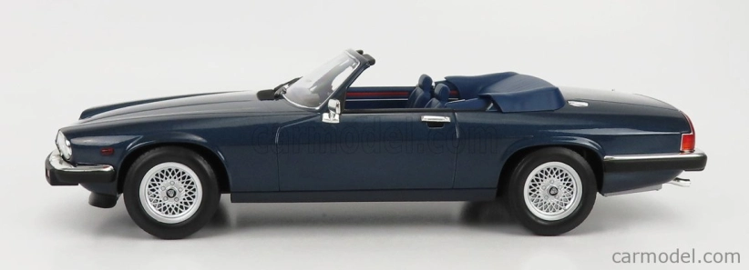 Norev Jaguar Xj-s Cabriolet 1988 1:18 Blue