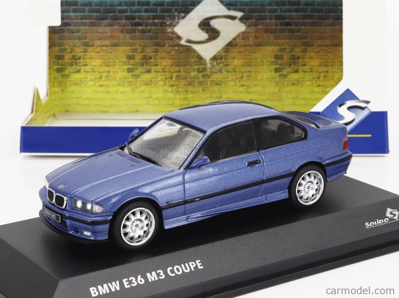 Solido BMW 3-series M3 (e36) Coupe 1999 1:43 Blue