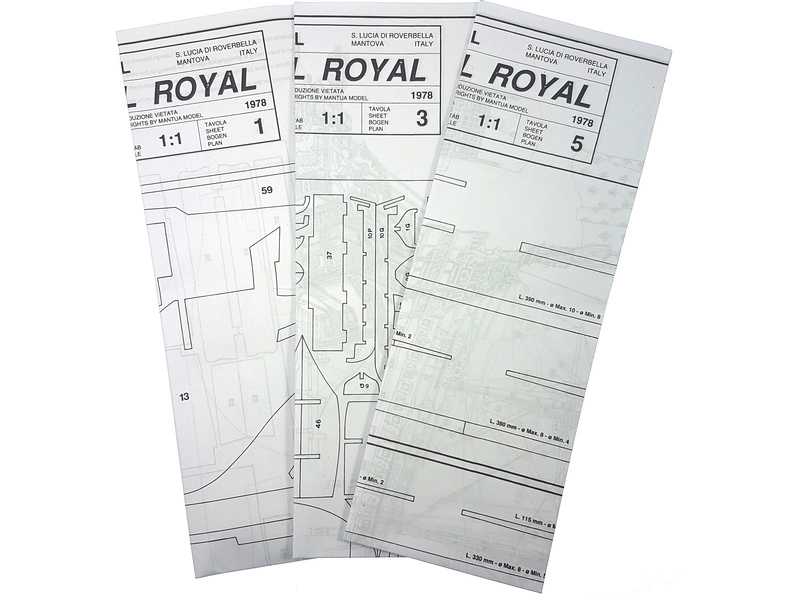 Mantua Model Le Soleil Royal 1:77 kit