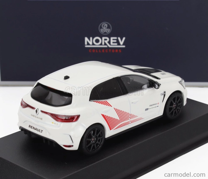 Norev Renault Megane Rs Trophy-r Record Nurburgring Version 2019 1:43 Biela červená