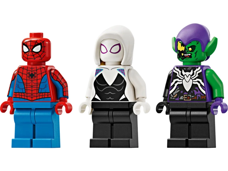 LEGO Marvel - Spider-Manovo pretekárske auto a Venom Green Goblin