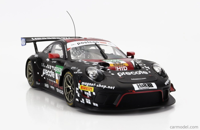 Ixo-models Porsche 911 991-2 Gt3 R Precote Herbert Motorsport Team N 99 1:18, černá
