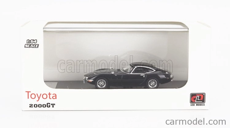 Lcd-model Toyota 2000gt Coupe 1967 1:64 Black