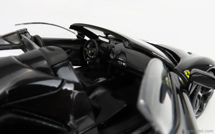 Bburago Ferrari Sf90 Stradale Spider Assetto Fiorano 2019 1:18 Black