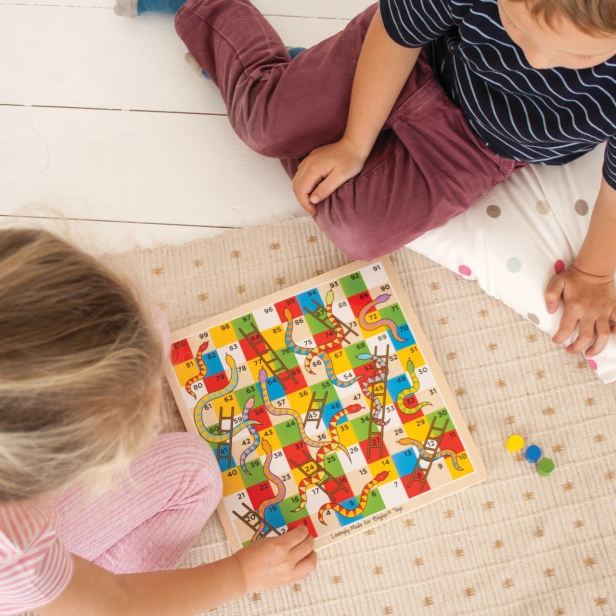 Bigjigs Toys Hady a rebríky 2 - poškodený obal