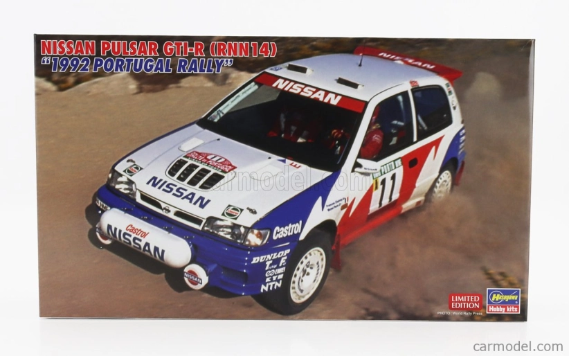 Hasegawa Nissan Pulsar Gti-r N 11 Rally Portugalsko 1992 F.chatriot - M.perin 1:24 /