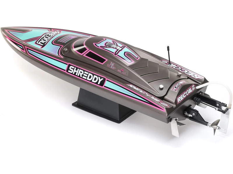 RC čln Proboat Recoil 2 V2 26" BL RTR Shreddy